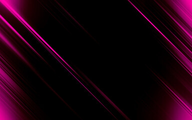 Leinwandbilder - Background abstract pink and black dark are light with the gradient is the Surface with templates metal texture soft lines tech design pattern graphic diagonal neon background.