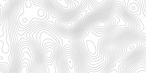 Poster - Abstract wave paper curved reliefs background .gradient multicolor wave curve lines banner background design .topographic contours map background .Vector geographic contour map.
