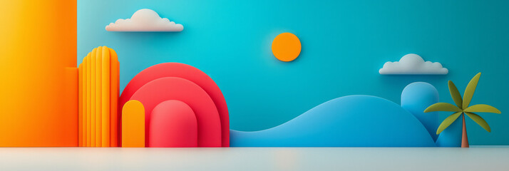Poster - A surreal depiction of everyday objects morphing into fantastical shapes and colors, illustrating how hallucinations distort perception,