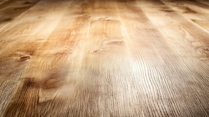 Aufkleber - Closeup wooden plank texture with natural patterns and warm tones : Generative AI
