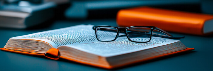 Fototapete - books and a book
