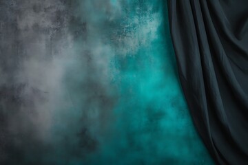 moody gradient merging charcoal gray and deep teal.