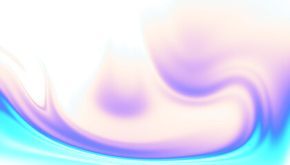 Aufkleber - This overlay artwork features an abstract fluid wave background characterized by soft blue and purple tones, transparent background
