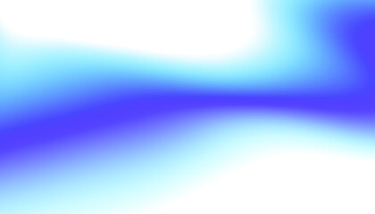 Fototapete - Overlay abstract blue gradient on transparent background. Elegance wavy gradient