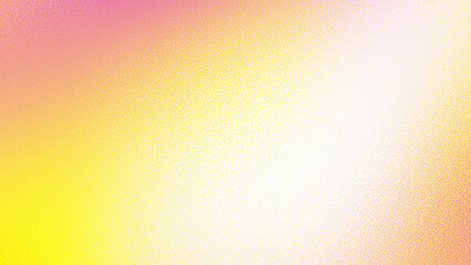 Poster - Yellow Blurred transparent gradient background. Transparent Gritty sand noise overlay background. PNG with grunge texture, distressed effect