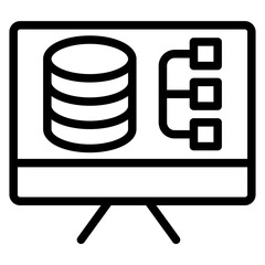 Poster - Big Data Vector Design Icon Style