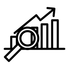 Poster - Market research Vector Design Icon Style