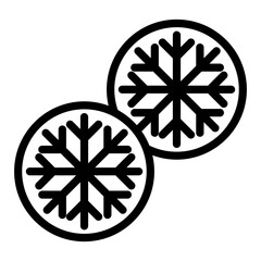 Poster - Snowball Vector Design Icon Style