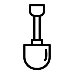 Poster - Shovel Vector Design Icon Style