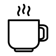 Sticker - Mug Vector Design Icon Style