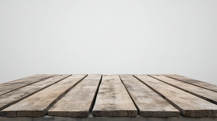 Full wooden pallet with visible planks and natural textures, isolated on a white backdrop