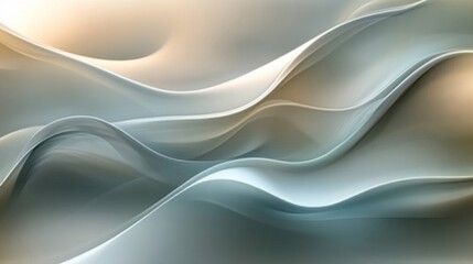 Abstract Wave Background with Subtle Color Gradation