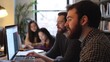 © IzzExpert - Team Collaboration in Modern Office Environment