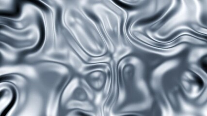Wall Mural - Soft, undulating shapes merge on a deep background, creating a mesmerizing abstract scene.