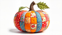 Patchwork Autumn Pumpkin Free Stock Photo - Public Domain Pictures