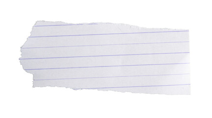 a white sheet of paper in one of them on an isolated white background