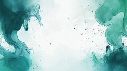 Wall Mural - abstract blue and white liquid flow