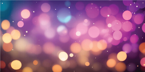 abstract background.abstract colorful bokeh background. Abstract Yellow Violet Glitter Christmas Light blurred background. abstract shiny vintage background . 