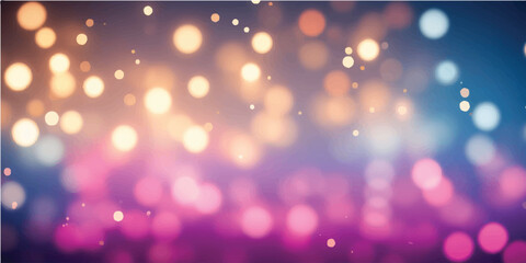 abstract background.abstract colorful bokeh background. Abstract Yellow Violet Glitter Christmas Light blurred background. abstract shiny vintage background . 