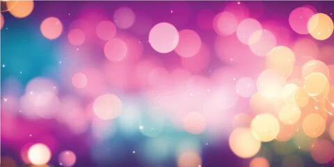 abstract background.abstract colorful bokeh background. Abstract Yellow Violet Glitter Christmas Light blurred background. abstract shiny vintage background . 