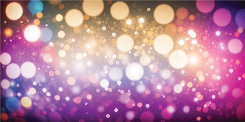 Abstract background.abstract colorful bokeh background .  abstract shiny vintage background abstract background. Abstract Yellow Violet Glitter Christmas Light blurred background.