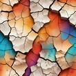 © Innovation Studio - Cracked earth textures with colorful overlays