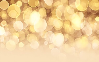 abstract golden bokeh background.