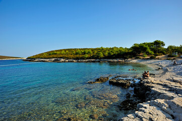 Wall Mural - Croazia - Isola di Vis: spiaggia di Teplus