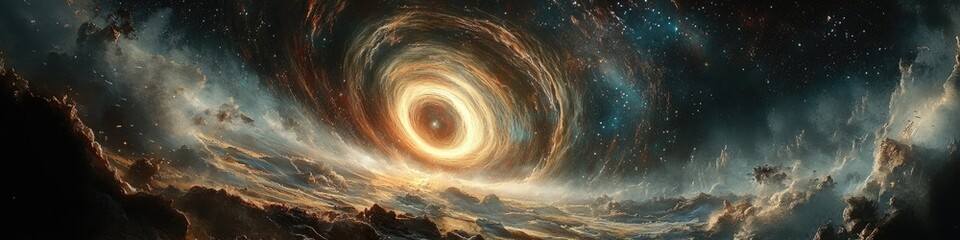 Cosmic Nebula Swirl: A Vivid Celestial Event