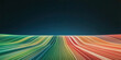 © Rachakrit - Vibrant lines create flowing landscape in conceptual cyber highway