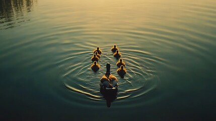 fish in the water