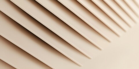 Wall Mural - minimalist abstract beige background with sleek diagonal lines for modern presentation slides
