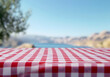 © Gustav - Picnic Tablecloth by the Lake: A Serene Summer Day