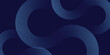 © arva - Abstract blue glowing geometric lines modern shiny blue circle lines pattern art