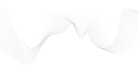 Poster - Modern abstract white wave digital geometric Technology, background and many more, twisted curve lines with blend effect abstract vector abstract background, Design for banner, wallpaper, 
