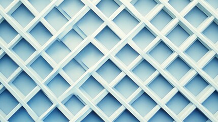 Poster - Abstract Geometric Lattice: A Study in Light Blue