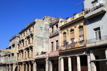 Wall Mural - Street in Havana, Cuba