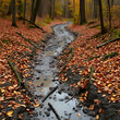 © Pam - Autumn landscape with impassable mud after rain