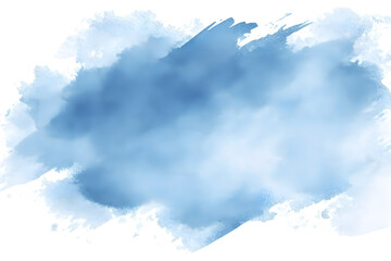 Wall Mural - watercolor blue sky background. watercolor background with clouds.