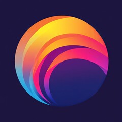 Wall Mural - abstract colorful background