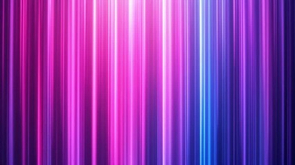 Wall Mural - Abstract pink and purple vertical light streaks in motion, ideal for tech, design, or party-themed visuals.