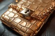 © typepng - The smartphone is inaccessible and is restrained by a chain and lock, symbolically denoting private access to the software