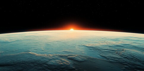 Wall Mural - a cutting-edge space exploration dashboard incorporating holographic overlays, orbit simulations, an