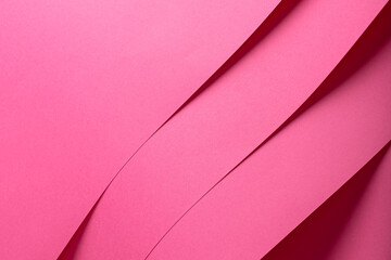 Aufkleber - Pink yarrow paper background with a smooth matte finish and vibrant pastel tones. Vivid magenta, mauve, and fuchsia hues create a lively, cheerful, and elegant design with a modern, feminine, and