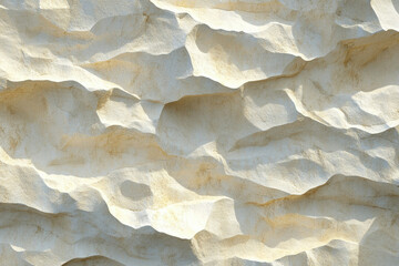 Aufkleber - Abstract textured background resembling a light beige, undulating rock surface with shadows.