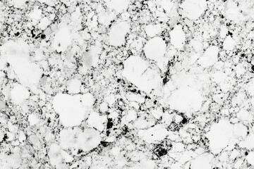 Aufkleber - Black and white marble texture with intricate veining patterns.
