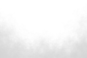 Wall Mural - white fog or smoke effect isolated on transparent background. floating white fog effect png. cloudin