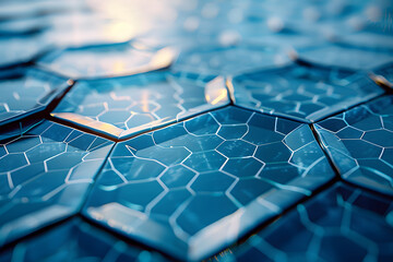 Wall Mural - abstract background and texture of science and future technology backgrounds. generative ai