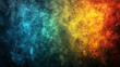 © dropideas - Abstract Cosmic Texture: Vibrant Blue, Orange & Red Hues - Grunge Wallpaper