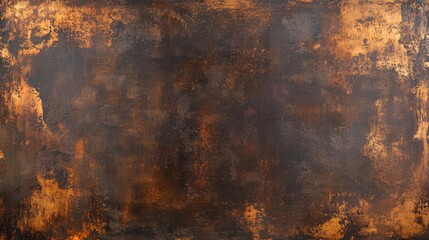 Wall Mural - textured grunge abstract background with earthy tones of brown and orange suitable for various desig
